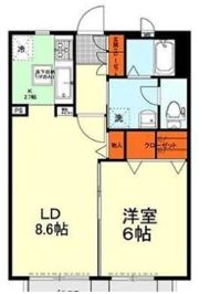 シャーメゾンハイジの間取り画像
