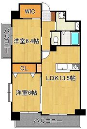 ベルステージ須賀町の間取り画像