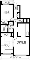 クレスの間取り画像