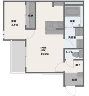 ラグーナ地御前の間取り画像