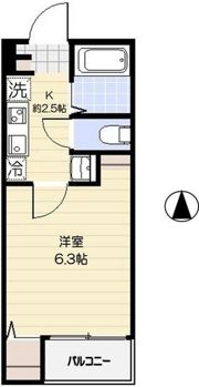 メゾン・ド・ジュネス喜沢の間取り画像