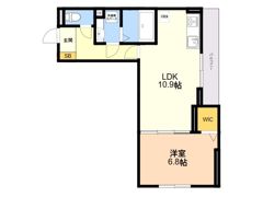 D－ROOM飯倉2丁目の間取り画像