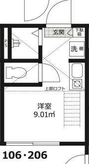スマイエ高円寺の間取り画像