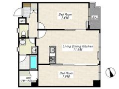 グリーンスクエアみそのの間取り画像