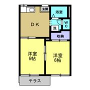 コーポ榊原の間取り画像