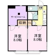 エスポワールNSの間取り画像