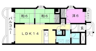 ラ・ルミエールの間取り画像