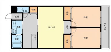 ステラ幾野の間取り画像