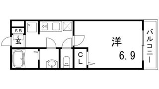 リブリ徒然草の間取り画像