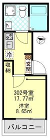 プルミア梅島の間取り画像