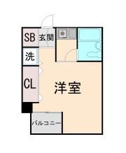 マリンクレール六甲Ⅱの間取り画像