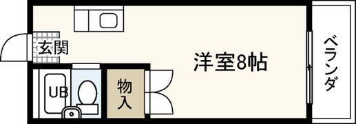 パインハウスⅠの間取り画像