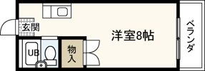 パインハウスⅠの間取り画像