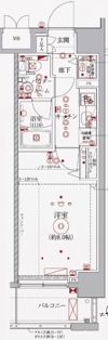 レアライズ浅草Ⅲの間取り画像