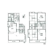 国分寺市富士本1丁目貸家の間取り画像