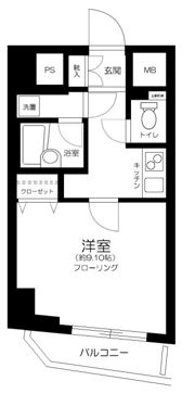 レガリアタワーレジデンスの間取り画像