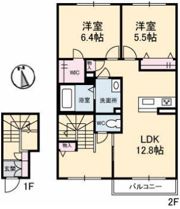 アプリコット マツモトの間取り画像