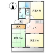 プリベールTの間取り画像