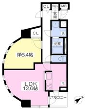 プロシード横浜の間取り画像