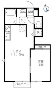 プライムコート久我山の間取り画像