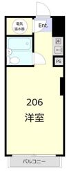 朝日虎ノ門マンションの間取り画像