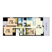 高取K－FLATの間取り画像