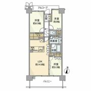 シャリエ朝霞の間取り画像