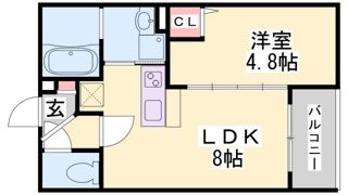 T.A海運町8丁目ⅢA棟の間取り画像