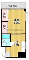 コーポ宝島No，8の間取り画像
