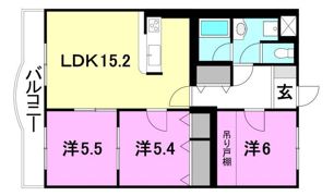 アルトフルス・Mの間取り画像