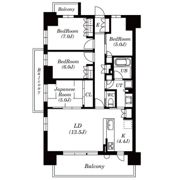 シンフォニア新千里南町ガーデンズの間取り画像