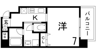 ラ・ウェゾン塚本通の間取り画像
