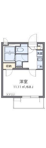 クレイノサニープレイス中村橋の間取り画像