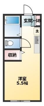 オリンピアハイツの間取り画像
