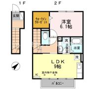 ベルカーサしきじの間取り画像