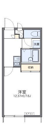 レオパレスハイラックの間取り画像