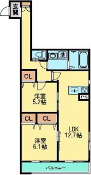 grandeur（グランドゥール）の間取り画像