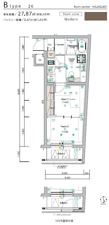 間取図