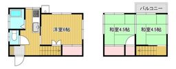 貸戸建住宅 富士見市水谷東3丁目の間取り画像