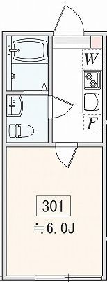 アザーレ・ソラ中河原の間取り画像