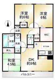 フォーレストヒルズⅡの間取り画像