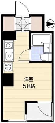 国分寺シティハイツの間取り画像