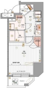 パティーナ上野の間取り画像