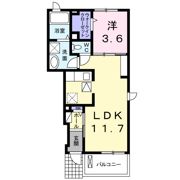 ジュネス HAYAKAWAの間取り画像