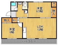 ヴィラナリー中間I 5号棟の間取り画像