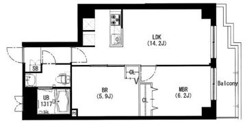 エスティメゾン中野富士見町の間取り画像