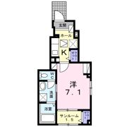 シャルマン・カメリア Bの間取り画像