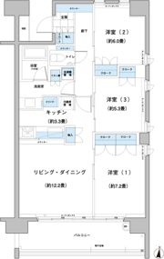 ガーデニエール砧レジデンスの間取り画像
