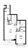 アーバンパーク東六郷Ⅰの間取り画像