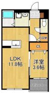 仮称）愛宕二丁目マンションの間取り画像